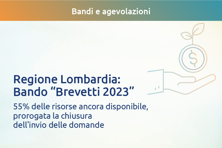 Bando Brevetti 2023: Sviluppo e tutela della capacità innovativa del sistema impresa